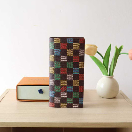 루이비통 2025 N00141 다미에 브라짜 월릿 지갑 장지갑