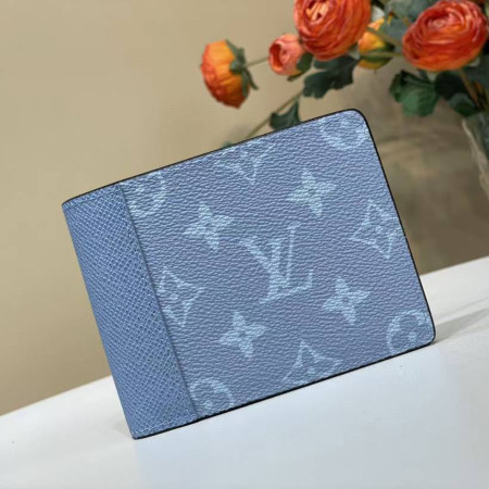 루이비통 2025 M14111 멀티플 월렛 스카이 블루컬러 지갑 반지갑