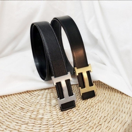 에르메스 고급소가죽 양면 벨트 38MM