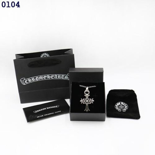 크롬하츠 플러스 펜타곤 십자 목걸이