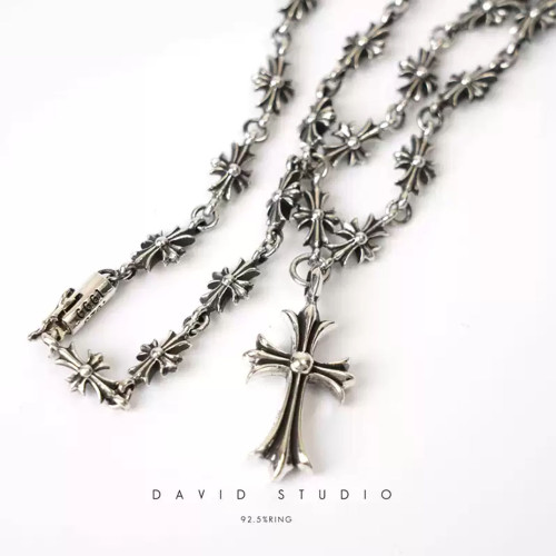 다비드 925 공장 크롬하츠 목걸이