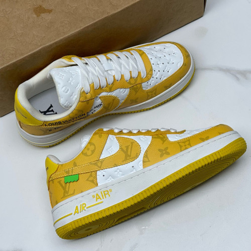 루이비통X나이키 에어포스 옐로우 B