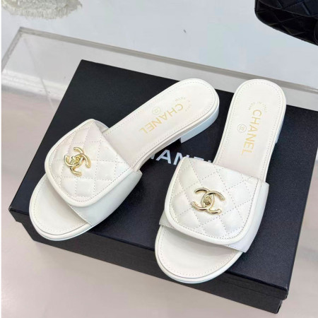 샤넬 25C 턴락 슬리퍼 뮬 CC로고 G49119 샌들(보스)