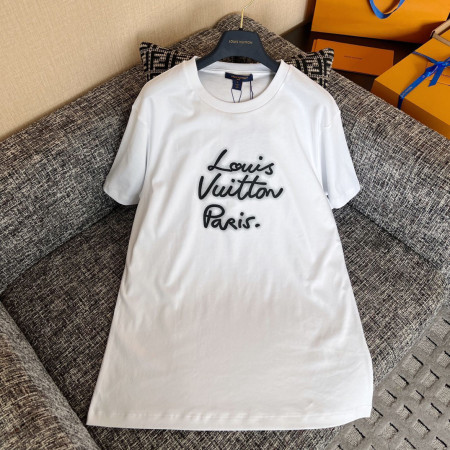 루이비통 글로우 시그니처 반팔 티셔츠(티모)