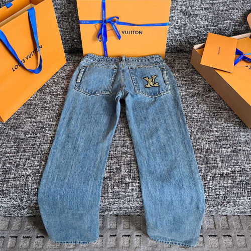 루이비통 다미에 와이드 레그 데님 팬츠(티모)