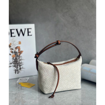 로에베 아나그램 자카드 쿠비 백