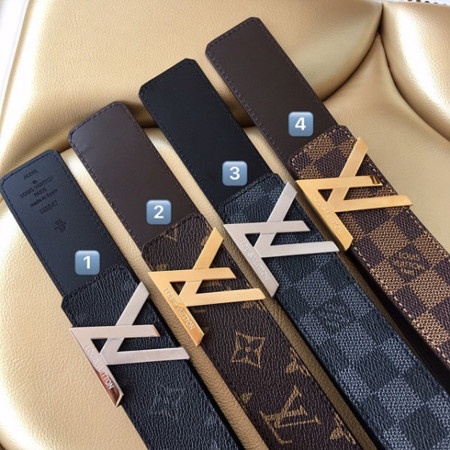 루이비통 로고 버클 벨트