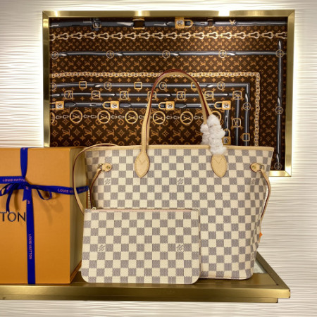 루이비통 다미에 네버풀 GM (내부안감 핑크)